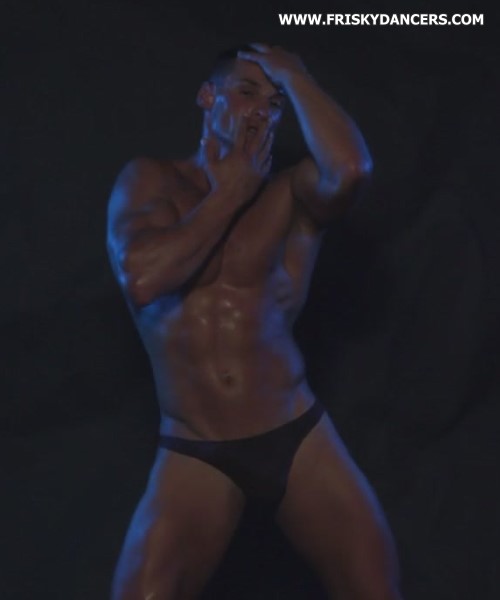 Stunning male stripper